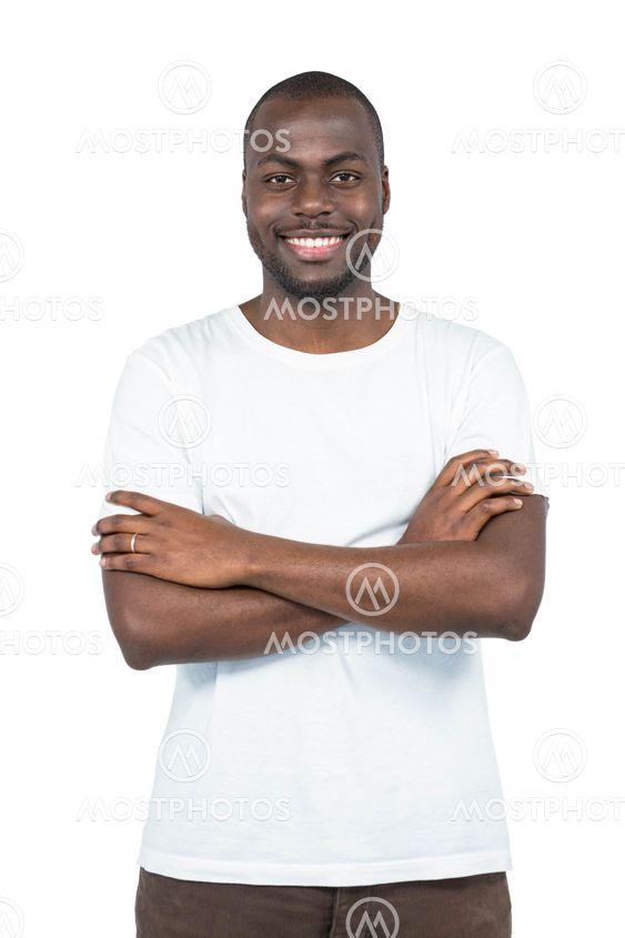 Man standing with arms crossed