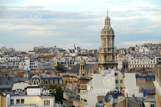 Paris rooftops