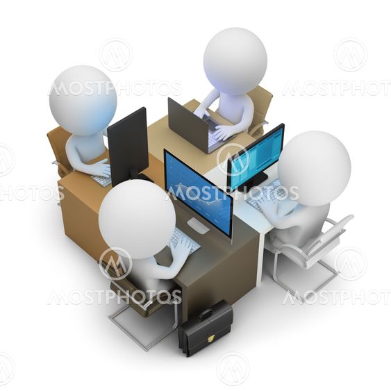 3d small people - development team