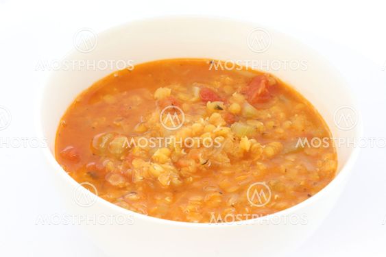 Red lentil soup