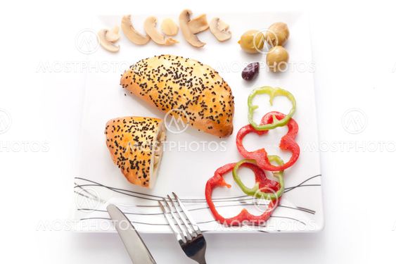 Pate stuffed with Mashroom