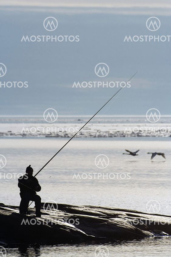 fishing man