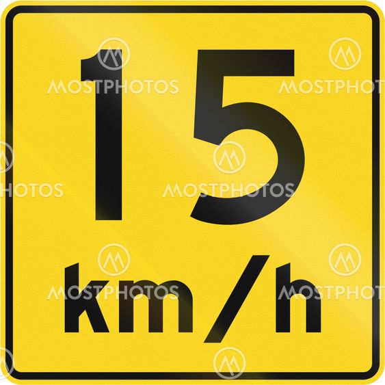 Speed Limit 15 Kmh In Canada