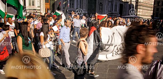 Anti-Israeli Protest to End Gaza Military Strike