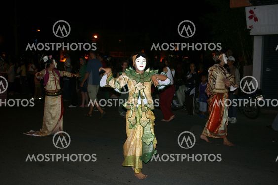 Masked people