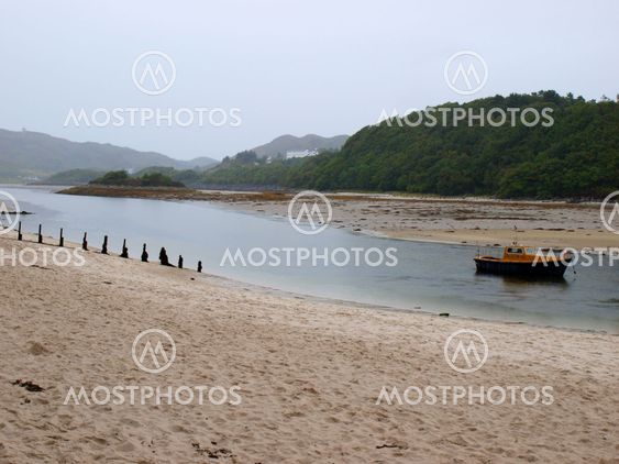 Silver sand near Mallaig