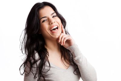 Girl laughing