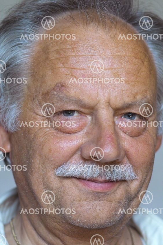 Happy mature man