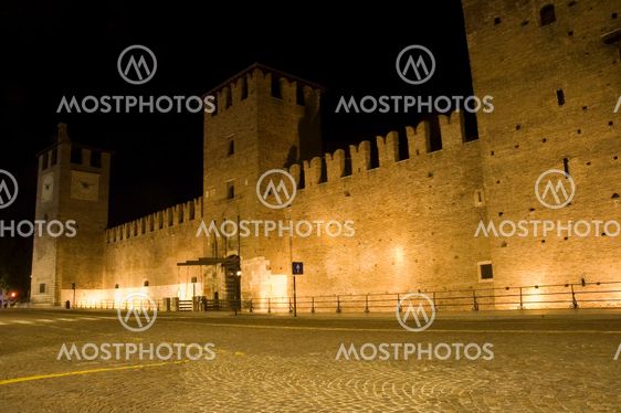 Verona at night