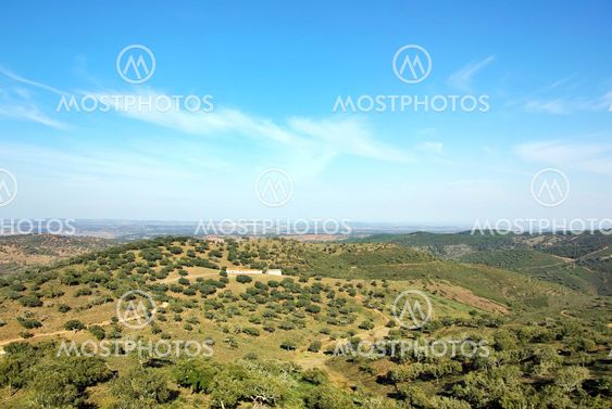 Mountain of Portel, south of Portugal