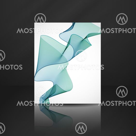 Abstract Waves Design.