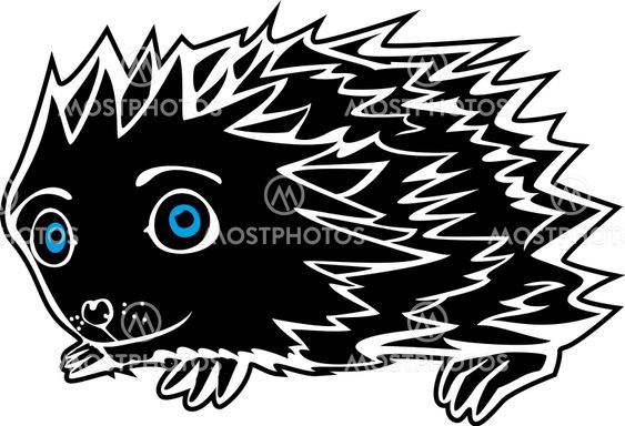Little funny Hedgehog