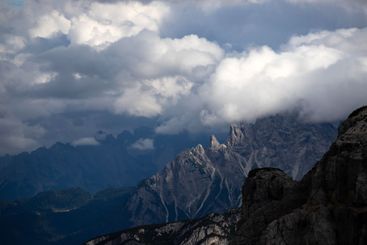 Cadini di Misurina in the Dolomites, Italy, Europe