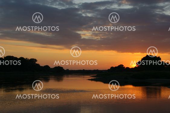 Sunset on the River