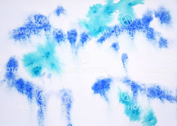 Abstract watercolor background on paper texture