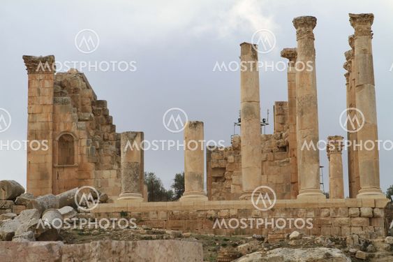 Temple of Zeus,Jarash Jordan