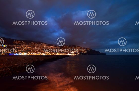 Funchal late at night.