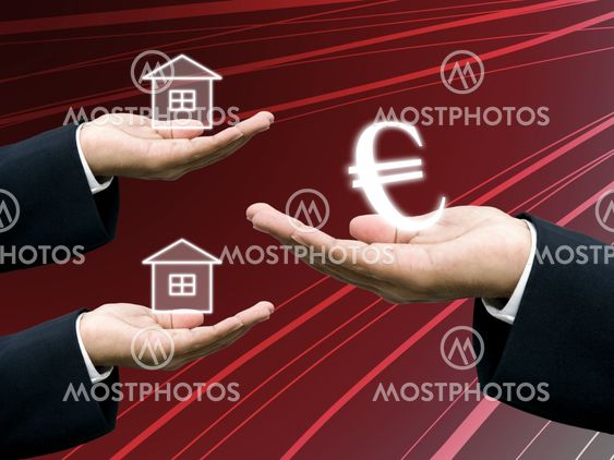 People mortagge the house with Bank