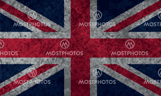 British Flag Grunge