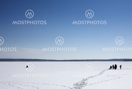 winter fishing
