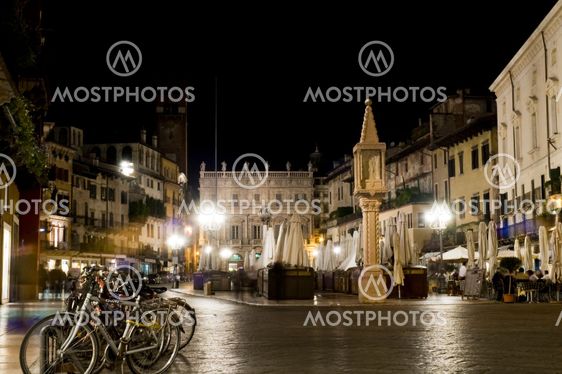 Verona at night