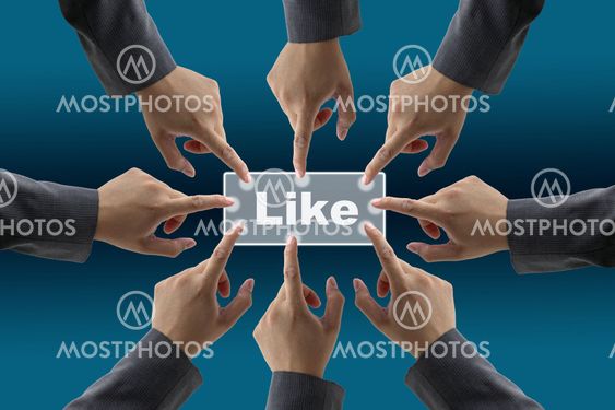 like button teamwork
