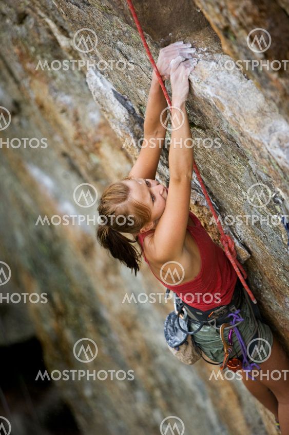 Female Climber