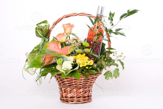 Basket of flowers