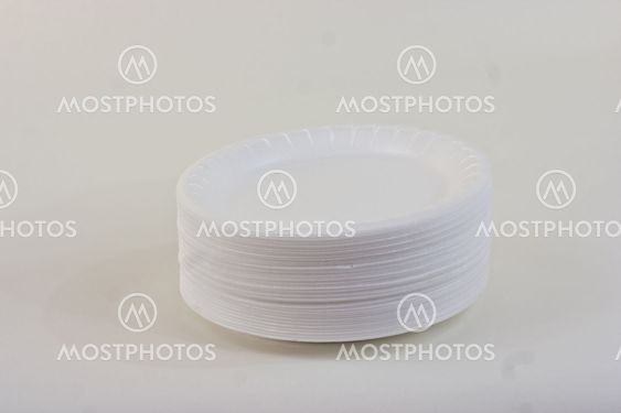 Styrofoam plates