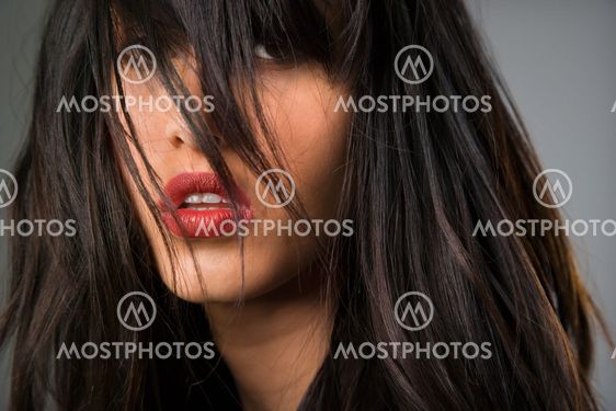 Pretty young woman.