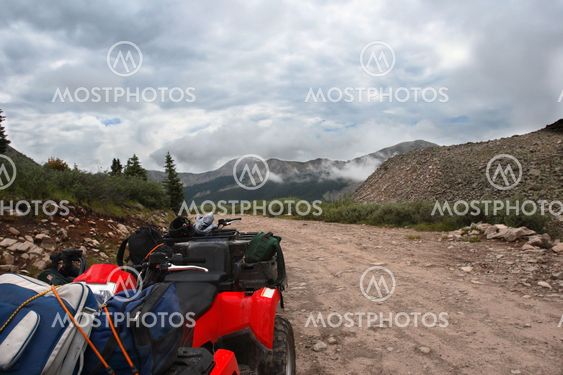 ATV on Misty Mountain Trail
