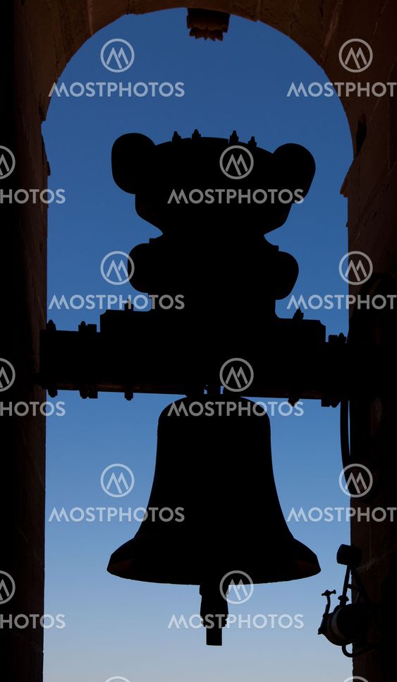 Bell in Santo Domingo de la Calzada, La Rioja, Spain