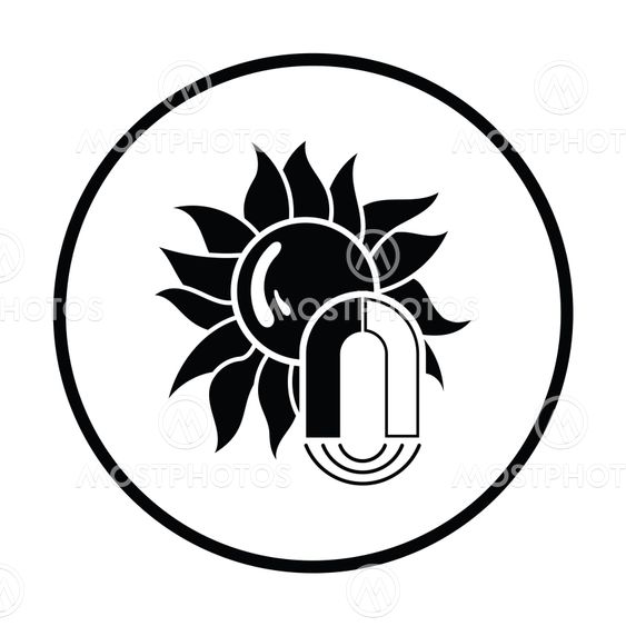 Magnetic storm icon