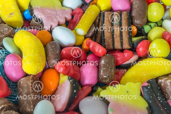 A variety of sweets