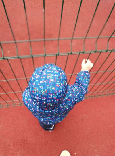 real people Red one person human body part high angle...