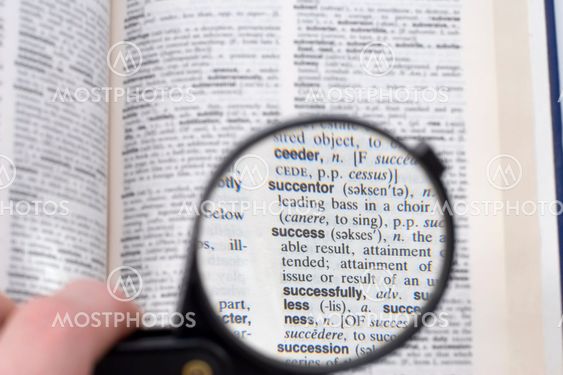 looking up success