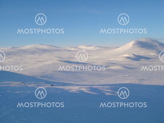 Beautiful view of funäsdalsfjäll