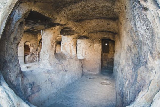 antique cave city Uplistsikhe, Georgia