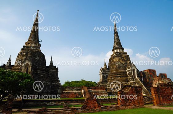 Ayutthay Historical Park in Thailand