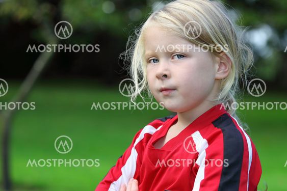 Confident girl