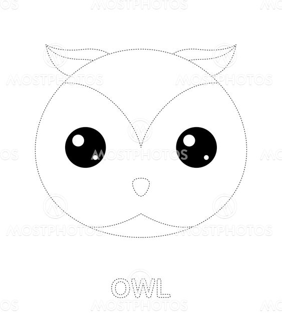 "Owl tracing worksheet for k..." av PureImagination - Mostphotos