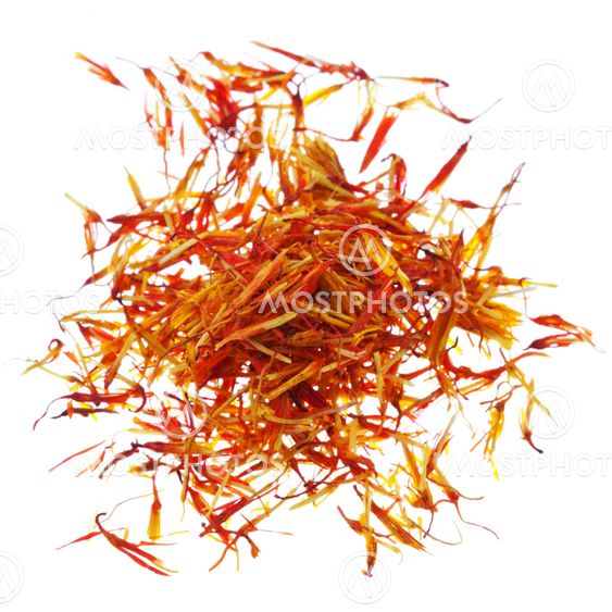 stigmas of Crocus close up