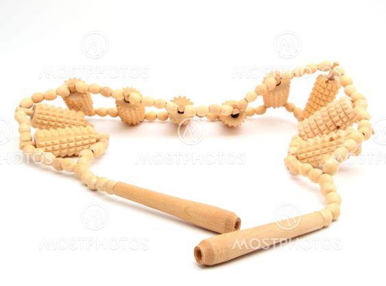 wooden massager