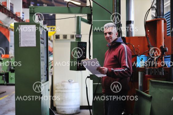 industry workers people in factory