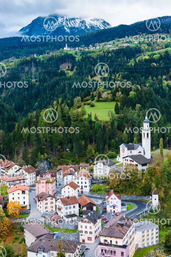 Tiefencastel, canton Graubunden, Switzerland