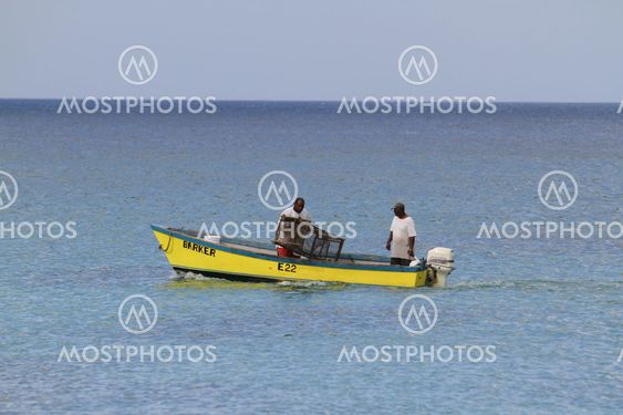 Barbados fishing boat
