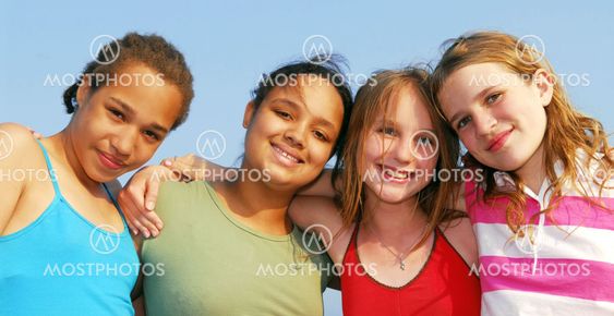 Four girls