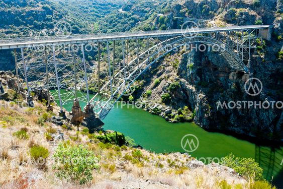 Requejo Bridge, Castile and Leon, Spain