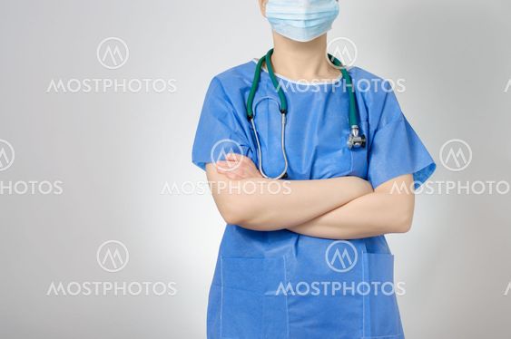 Doctor with crossed arms
