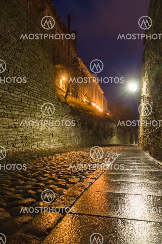 Pikk Jalg (Long Leg) street, Tallinn, Estonia